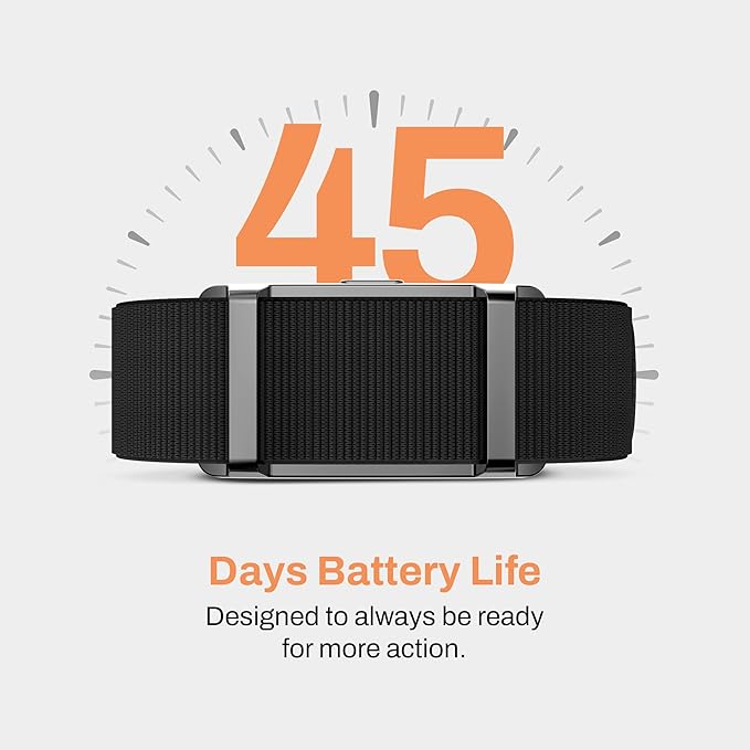 Pebble Qore-2 Fitness band with 45days battery life