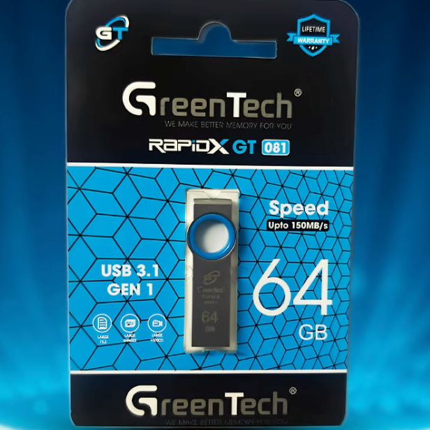 Greentech RapidX USB 3.1 Metal Pendrive