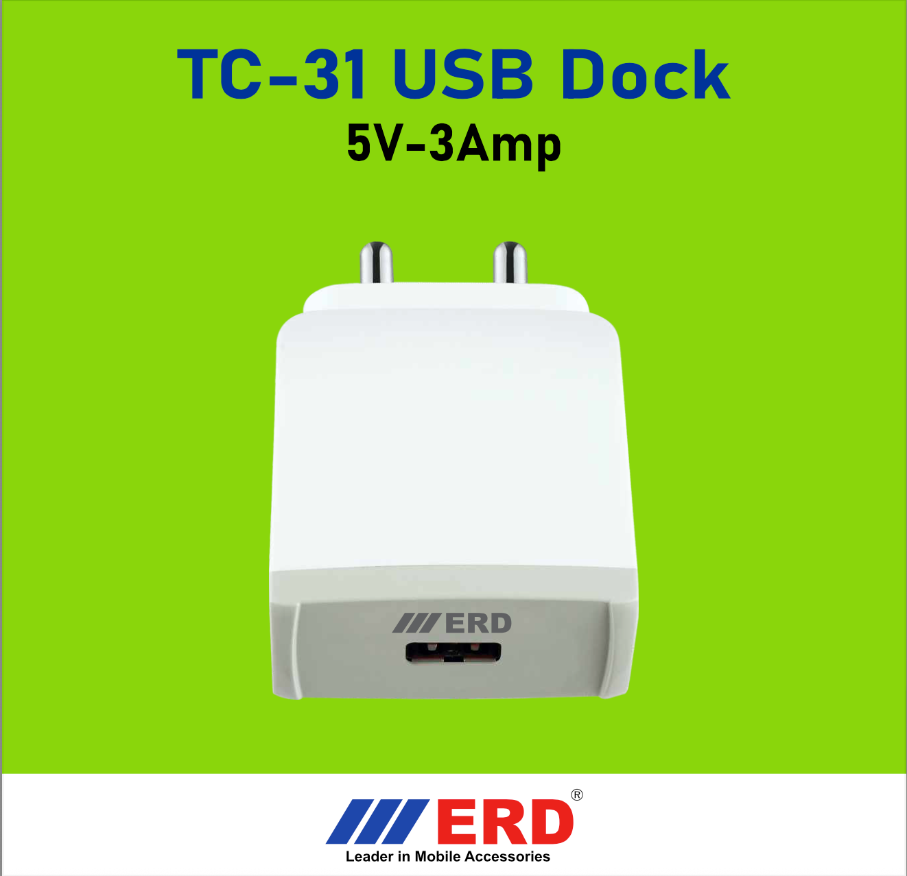 ERD TC-204/TC-31 15W Charger (Dock Only)