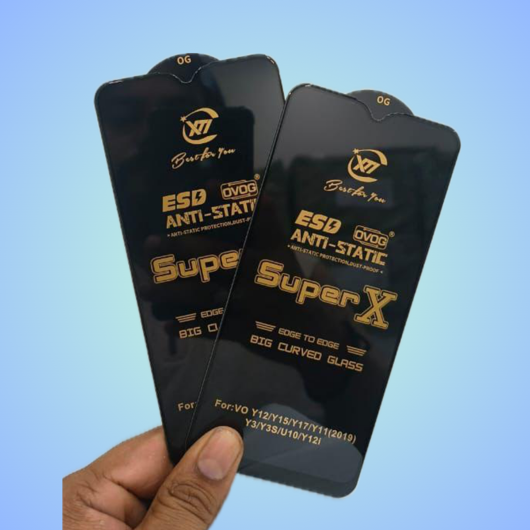 SuperX ESD Tempered Glass-10Pcs Box (14.9Rs Per Piece onwards)