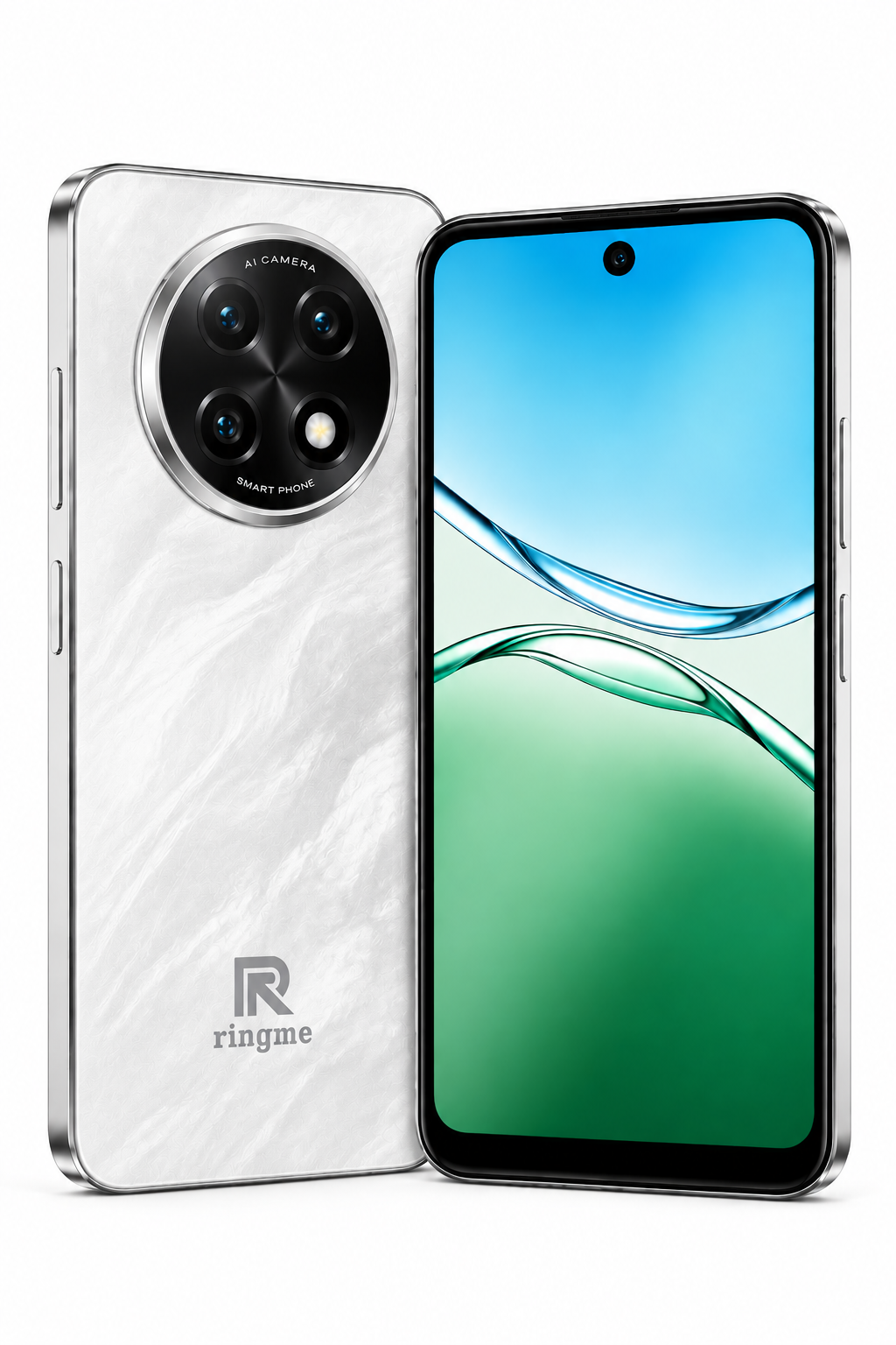 Ringme Bold S230 Pro Smartphone | 6GB RAM + 64GB Storage | 6.56" HD In-cell Display | 5000 mAh Battery | 20MP Rear & 12MP Front | With Charger