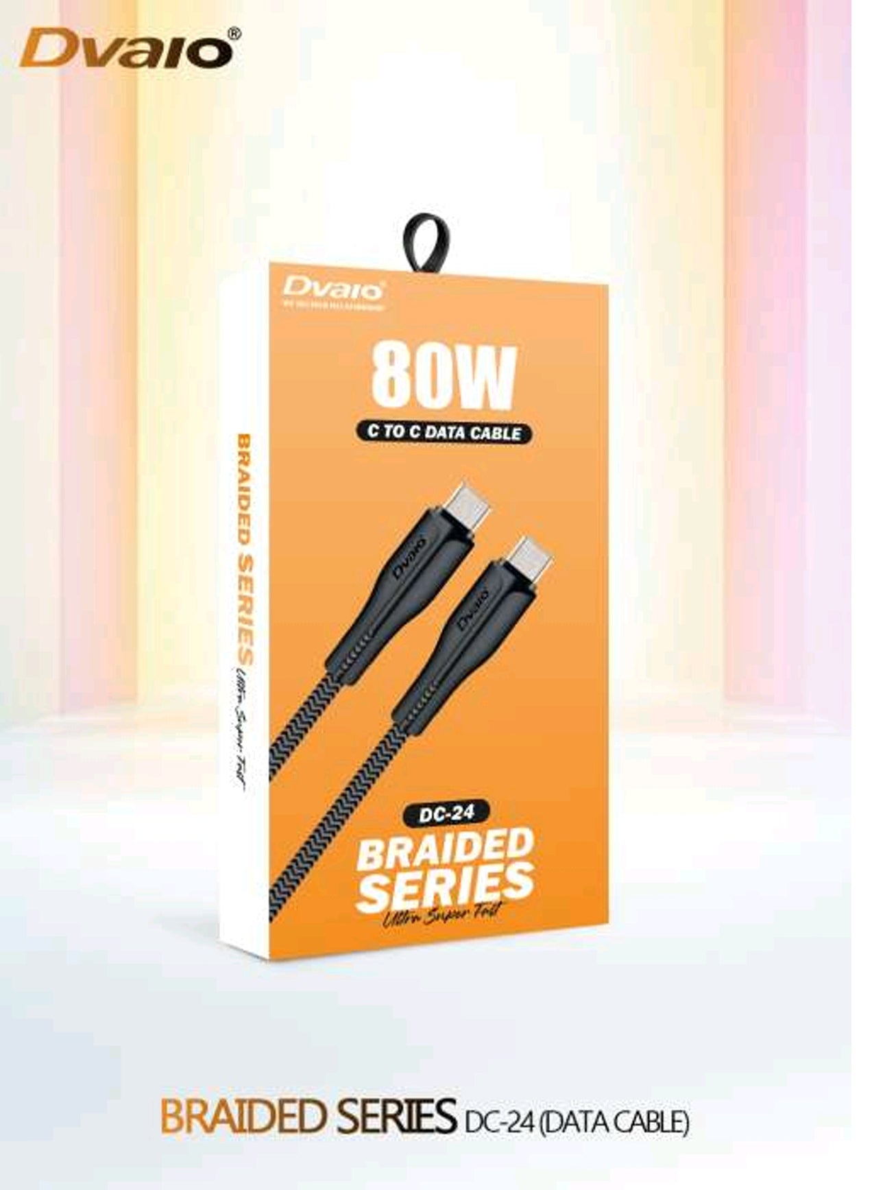 Dvaio 80W C to C Data Cable Braided Series