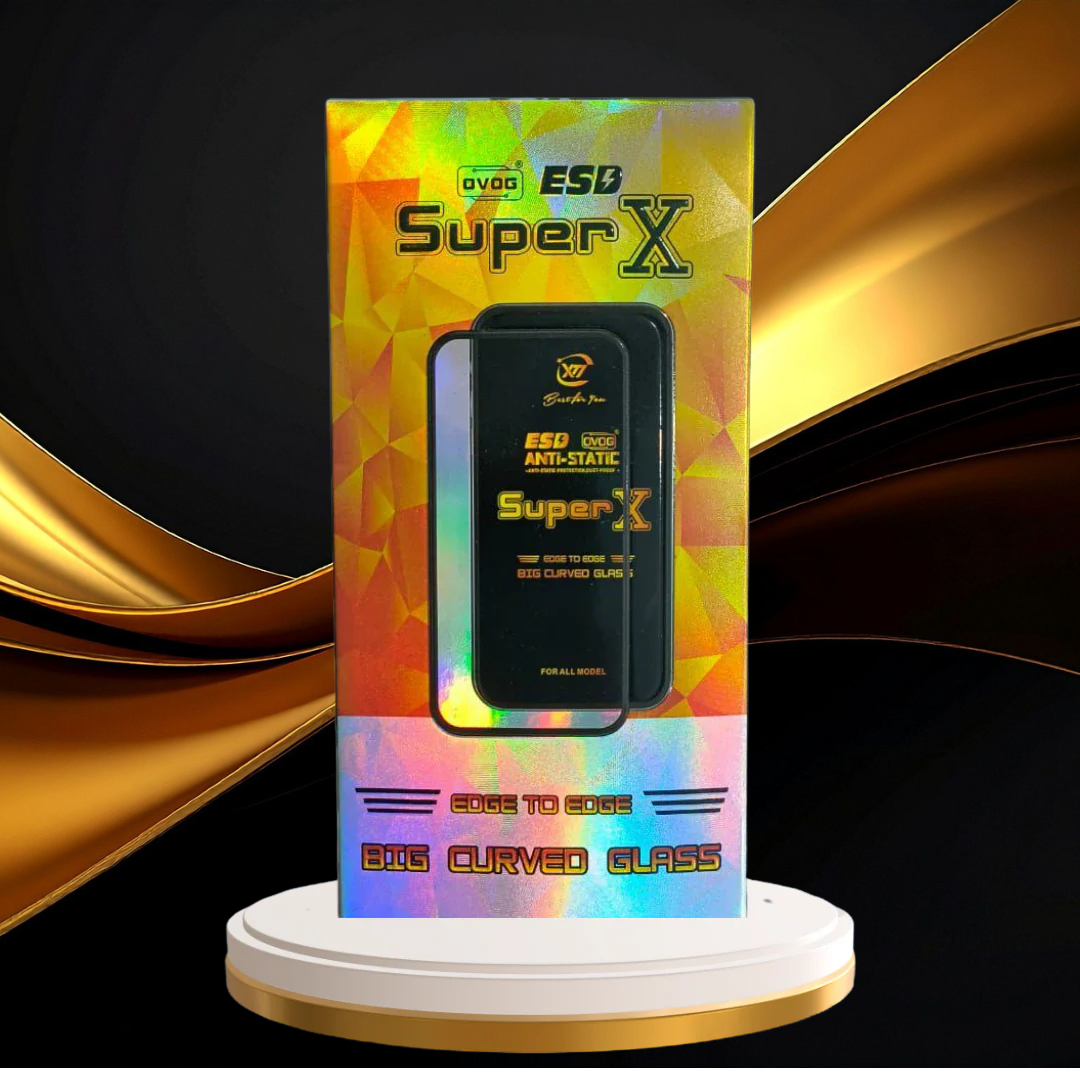 Super-X OVOG ESD Tempered Glass-Mi/Xiaomi (Box of 10pc)