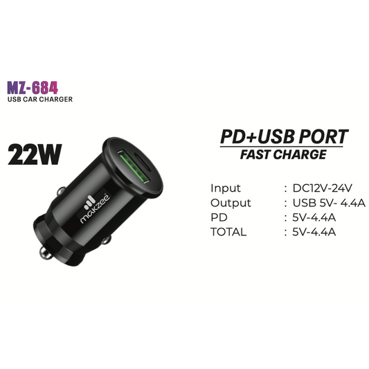 Makzee 22W PD Car charger