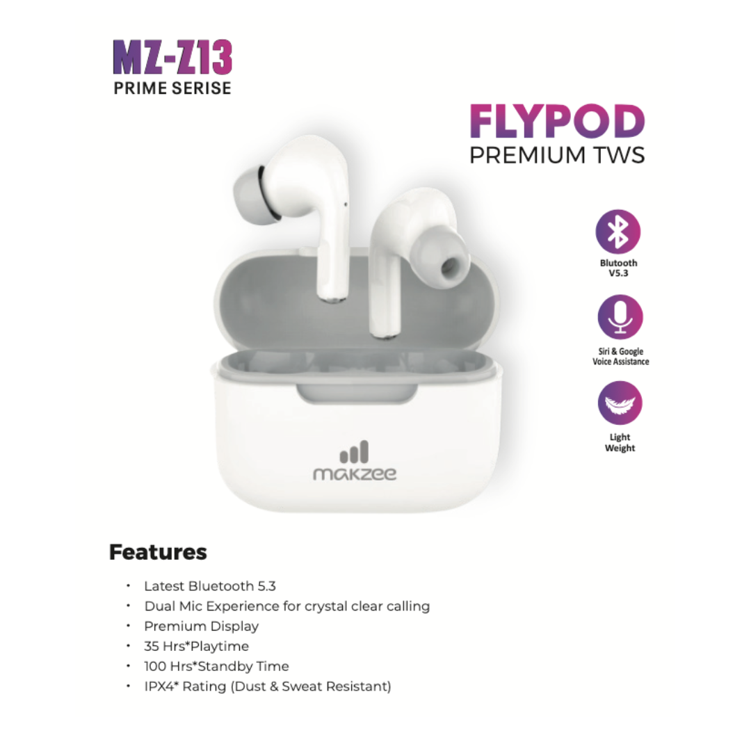 Makzee Flypod with 35hrs playtime