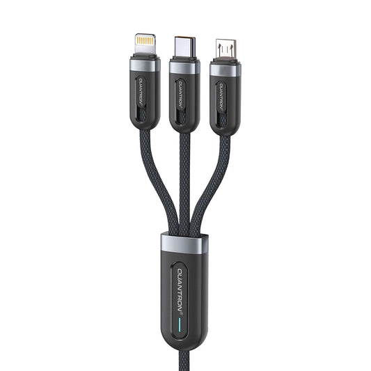 Quantron 3-in-1 Fast Charging Cable QMC-823