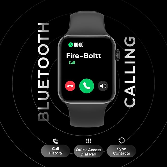 Fireboltt Visionary 1.78" AMOLED Bluetooth Calling Smartwatch