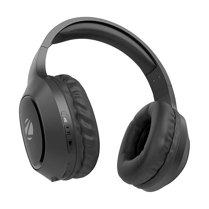 ZEBRONICS Thunder NEO, Wireless Headphone,60 Hours Backup, Gaming Mode, Dual Pairing