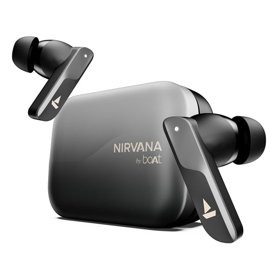 Deal- Boat Nirvana X TWS,Knowles Dual Drivers, Hi-Res Audio LDAC, App Support,4Mic ENx-Online Stock Lot