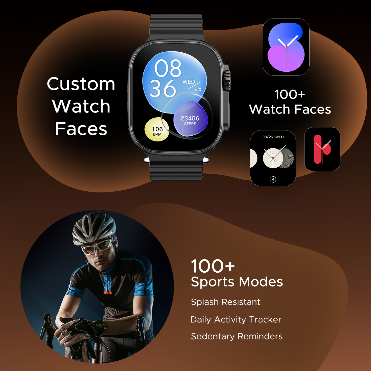Boat Wave Aura 1.96" HD Display smartwatch