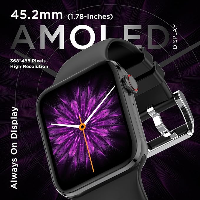 Fireboltt Visionary 1.78" AMOLED Bluetooth Calling Smartwatch