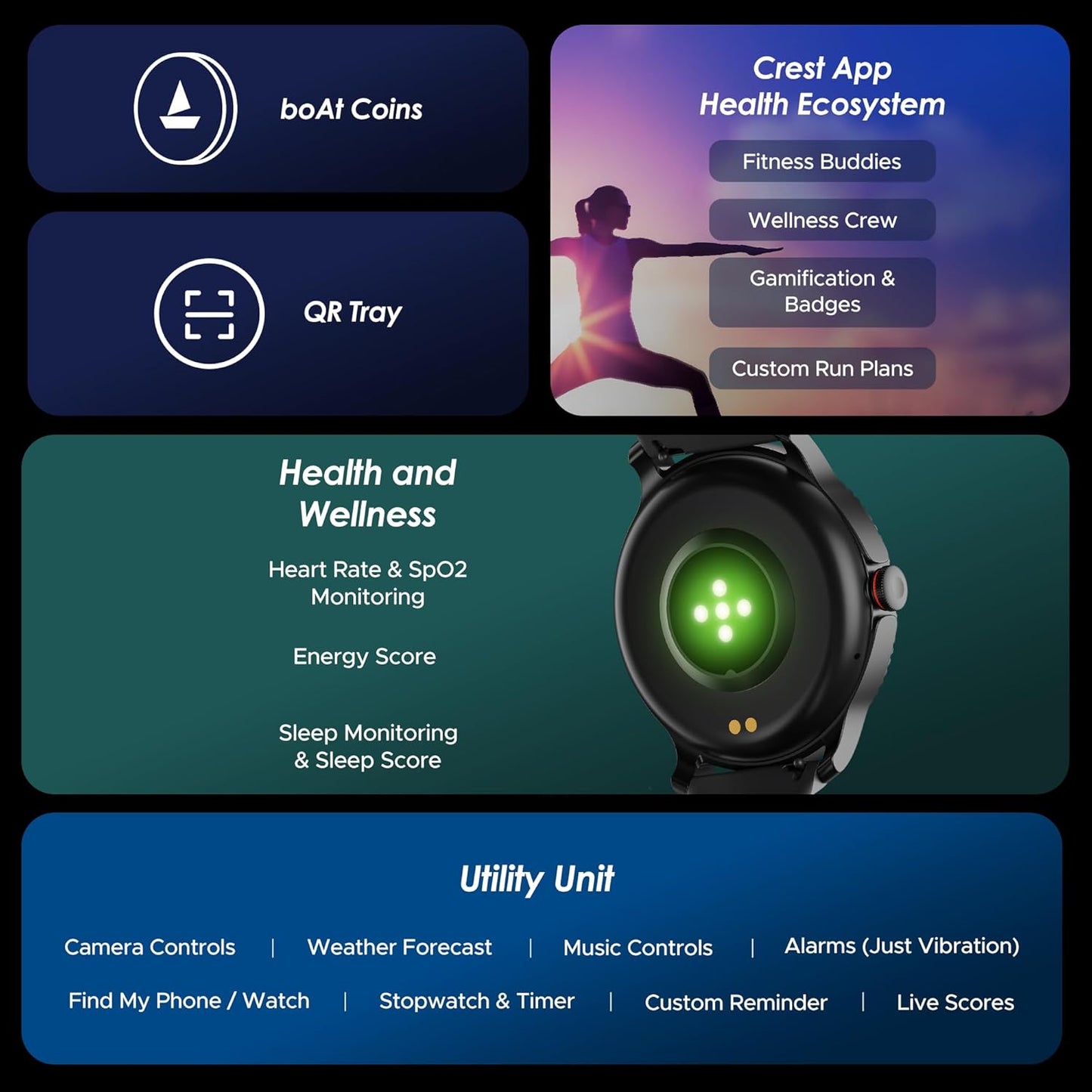 Boat lunar Discovery 1.39" HD Display