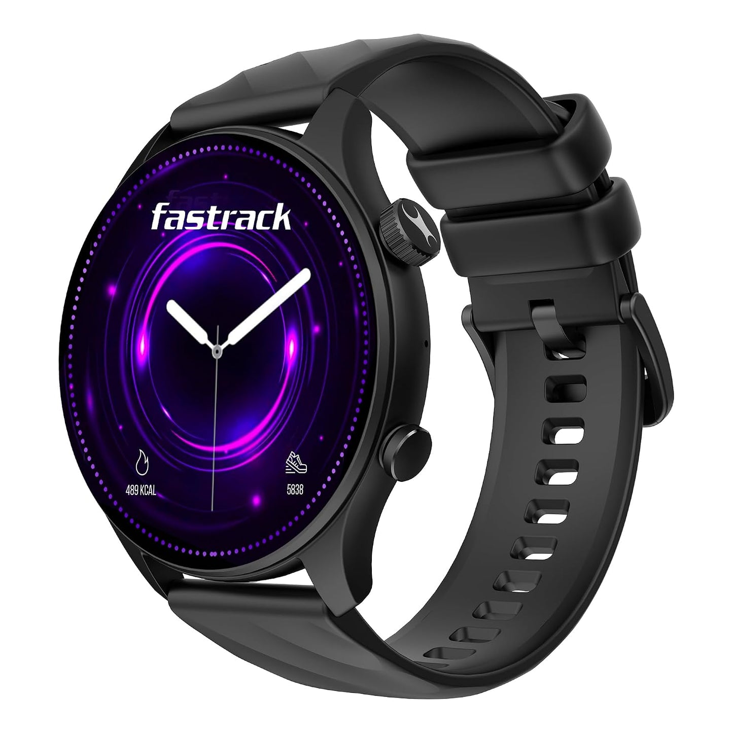 Fastrack Vivid Pro Smart Watch|1.43" AMOLED  | Functional Crown| 60Hz display