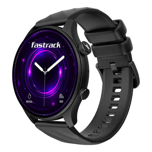 Fastrack Vivid Pro Smart Watch|1.43" AMOLED  | Functional Crown| 60Hz display