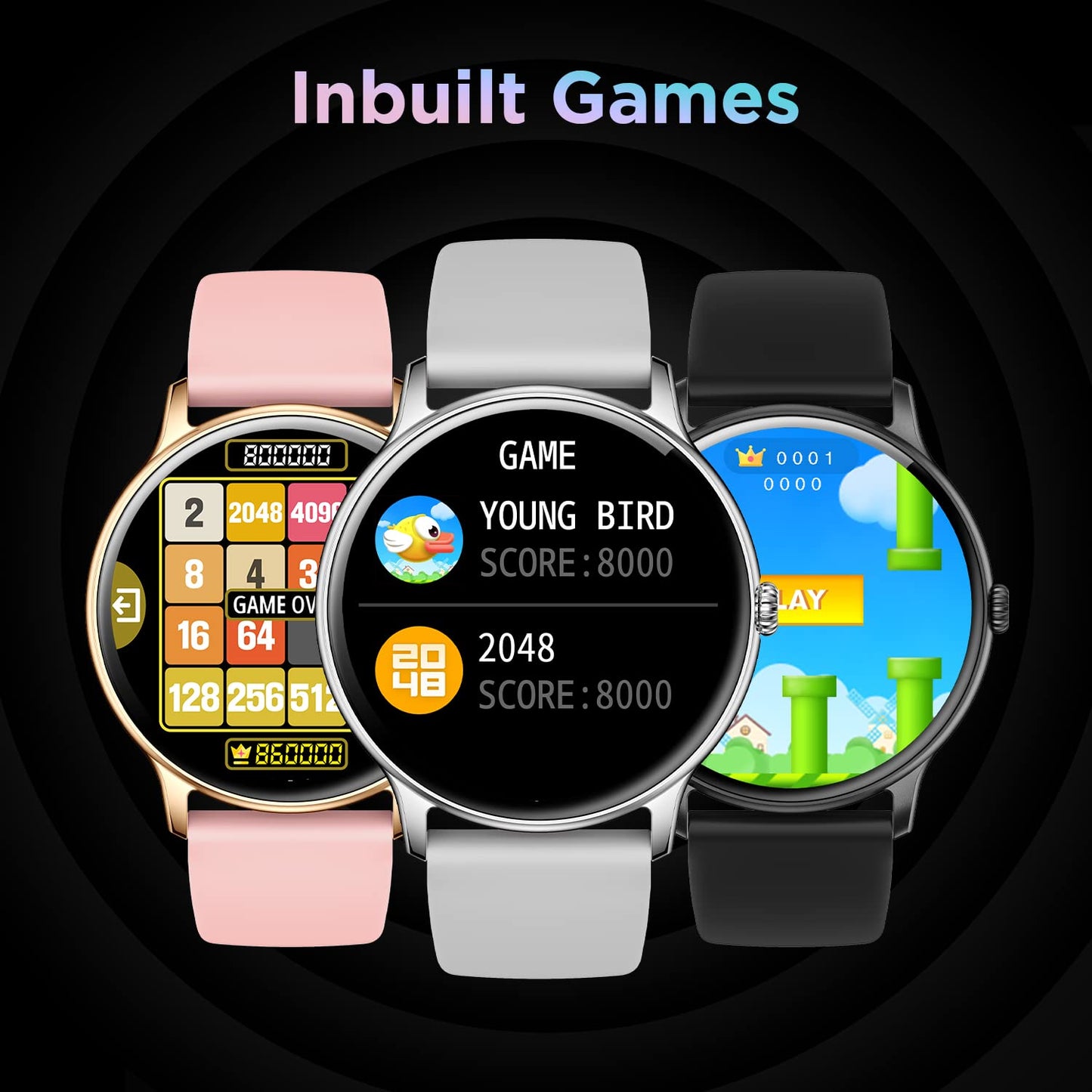 Fireboltt Phoenix 1.38",120+ Sports Modes, 240 * 240 PX High Resolution display