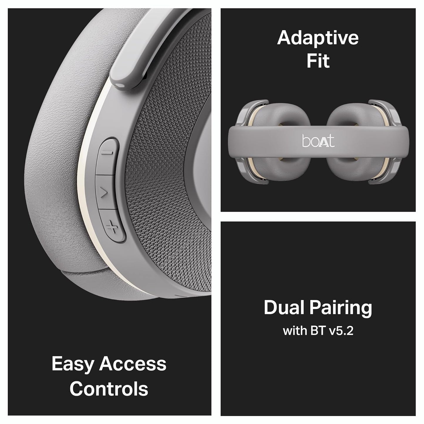 Boat Rockerz 413 40mm drivers 60hrs playback (Mix colors)