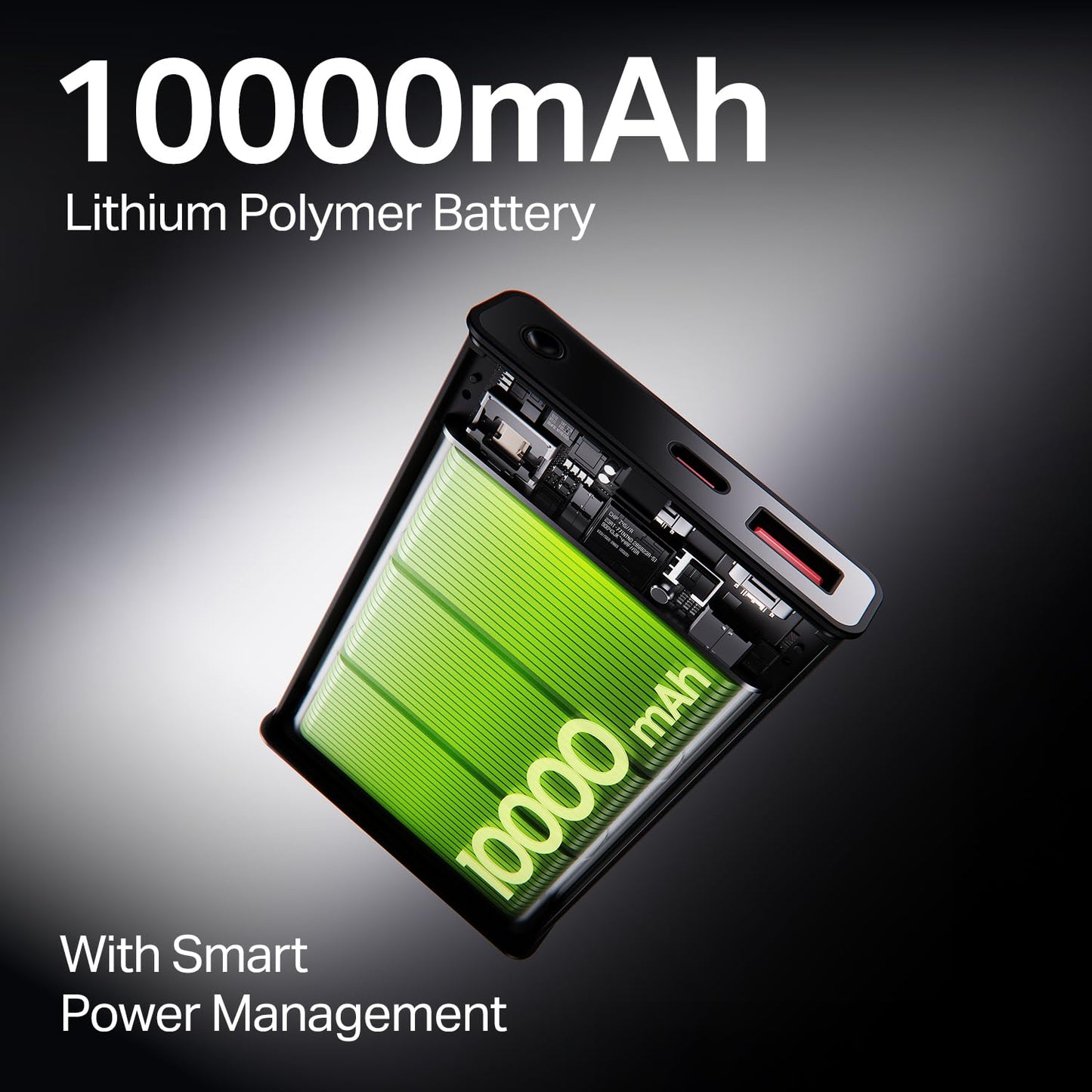 Boat Energyshroom PB300 Pro 10000 mAh 22.5W Pocket Size Powerbank