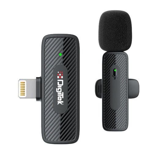 Digitek (DWM-007 PRO) Wireless Microphone & Receiver with Lightning Connector