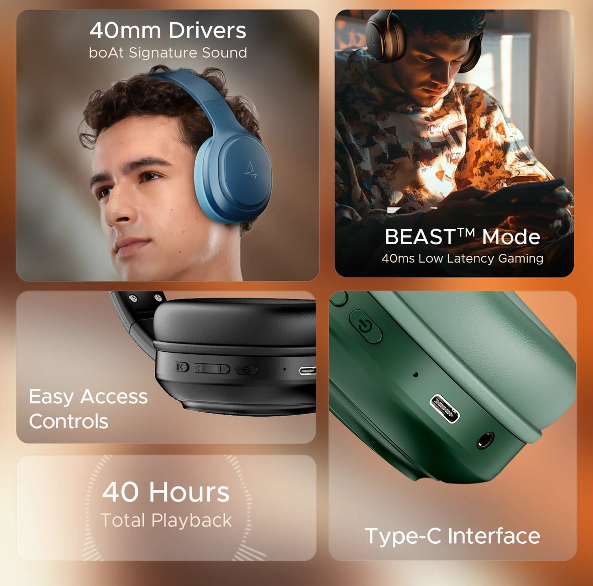 Boat Rockerz 430 Headphones