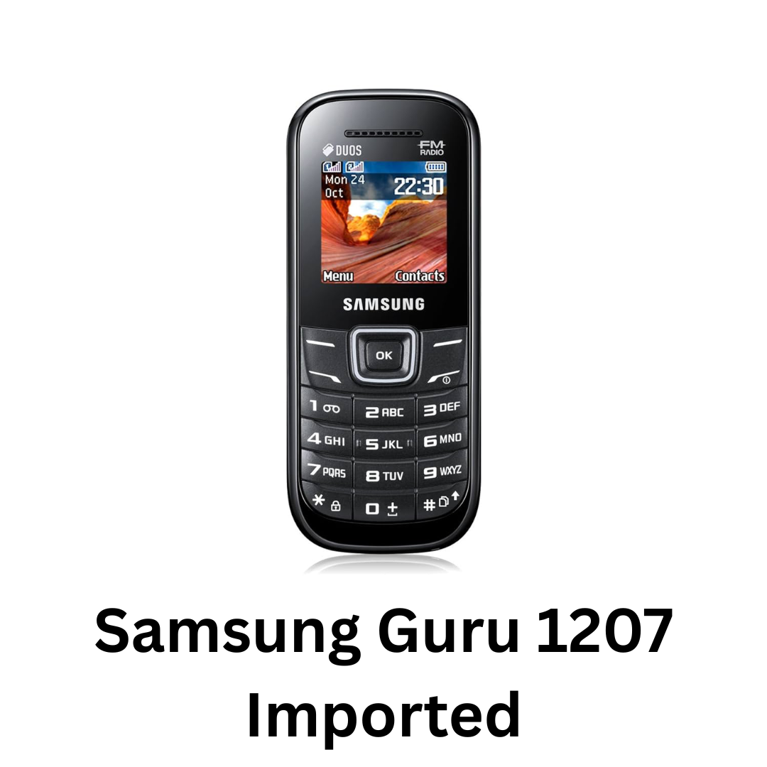 Samsung Guru 1207 Imported-7 Days checking warranty