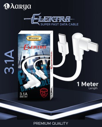 Aarya Elektra TC Series ARDC-007 C to C cable