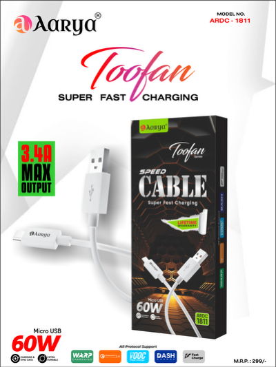 Aarya ARDC-1811 V8 Toofan Micro USB