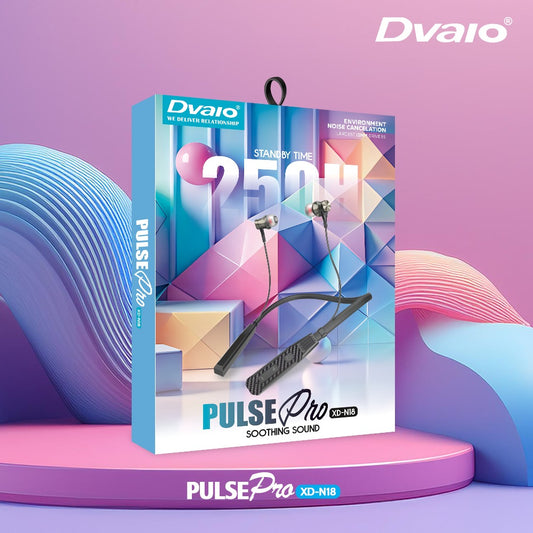 Dvaio Pulse Pro Neckband with 250 Hrs standby N-18
