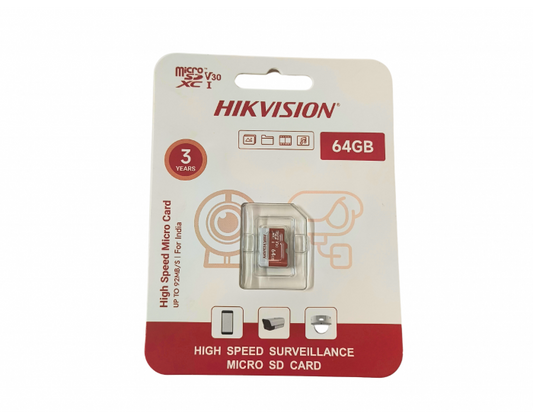 Hikvision 64GB High speed micro SD card for CCTV Camera