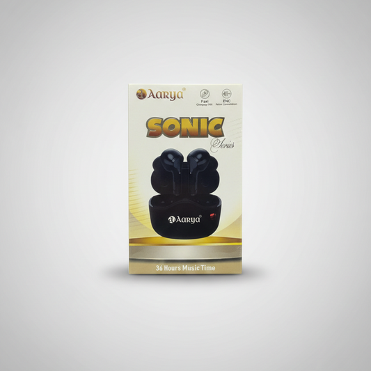 Aarya Sonic TWS with 36 hr Playtime