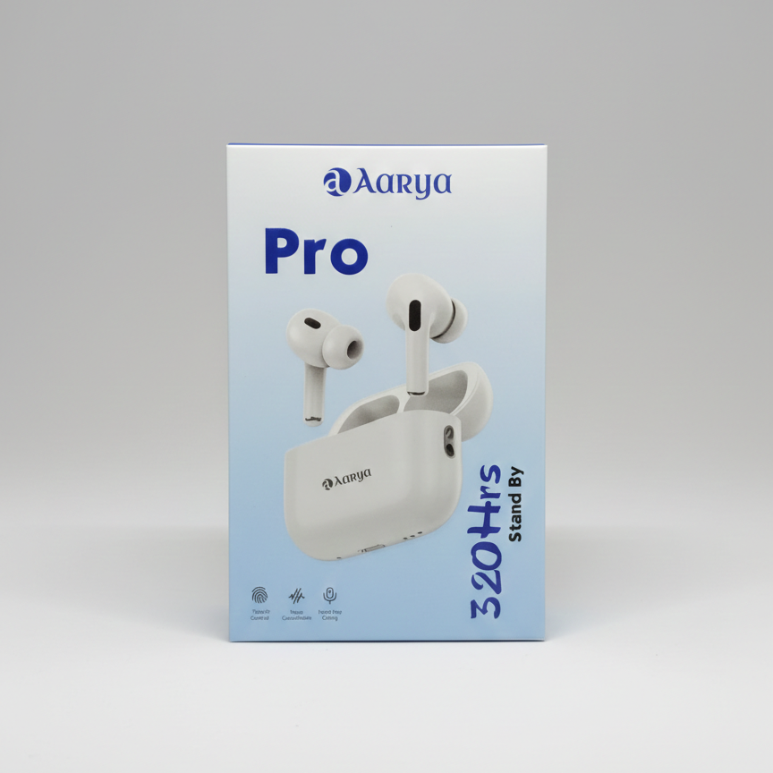 Aarya Pro TWS with 320 Hr standby