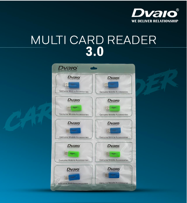 Dvaio Single Card Reader (PACK OF 10)