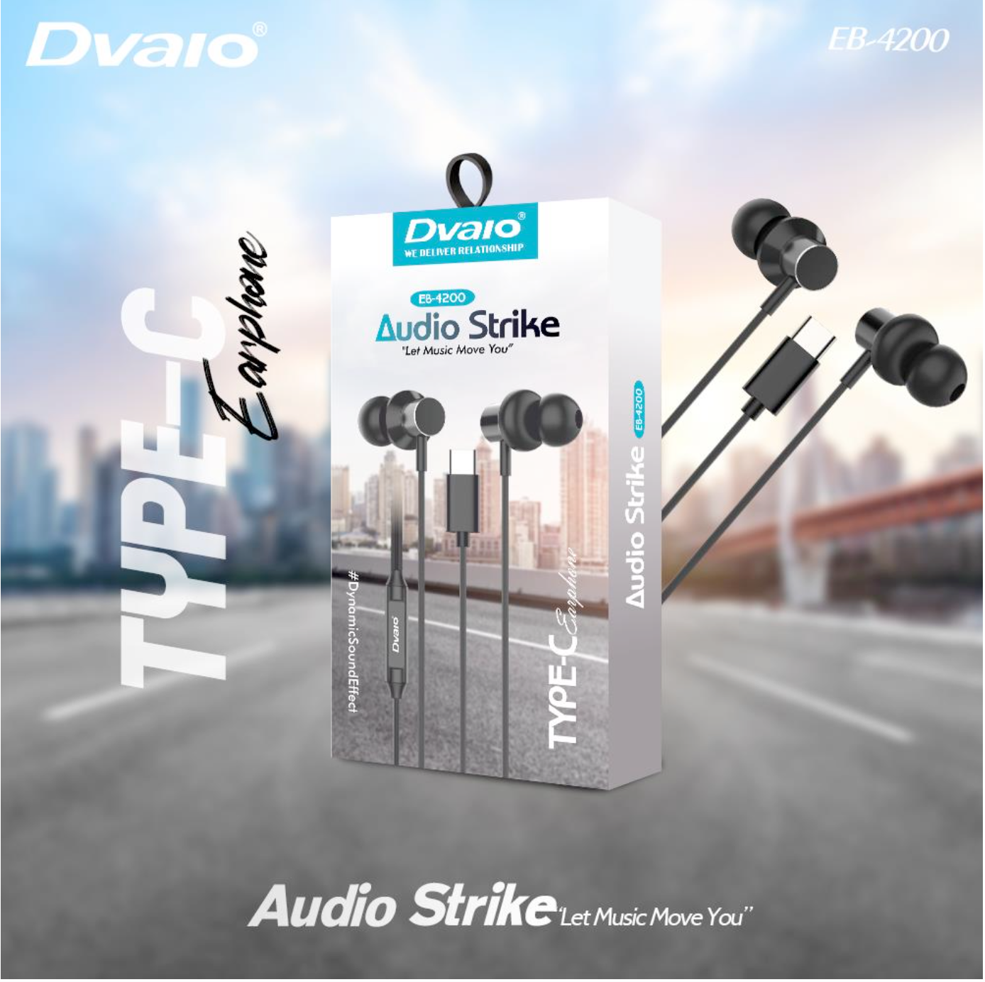 Dvaio EB-4200 Type-C Earphone