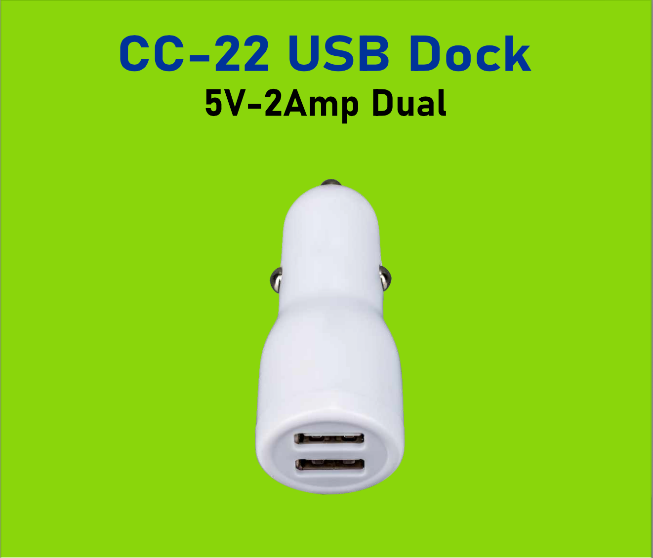 ERD 10W Car cahrger CC-22 DUAL