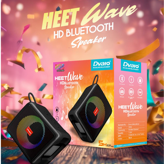 Dvaio S700 5W HD Bluetooth speaker with RGB lights