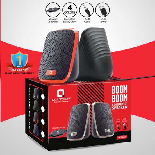 Quantron 5W Boom Boom computer speakers