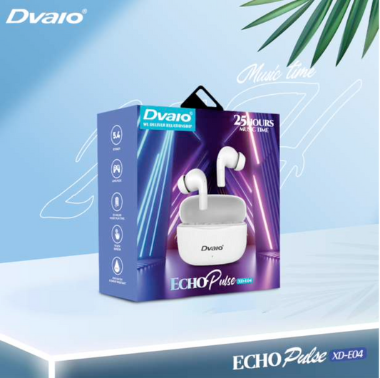 Dvaio E04 TWS Echo Pulse with 25Hrs Playtime
