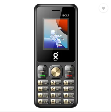 GOLY Bolt, 1.77" Display, 1100 mAh Battery, Dual SIM Camera