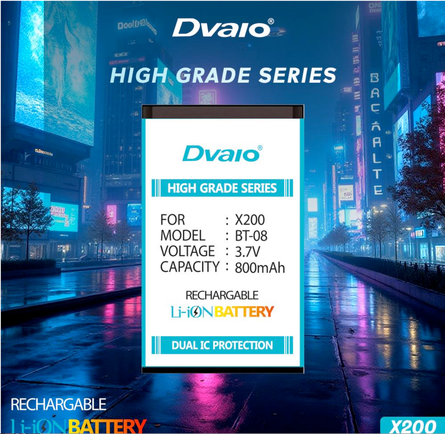 Dvaio High Grade Batteries-Full Cell-1 Year Warranty
