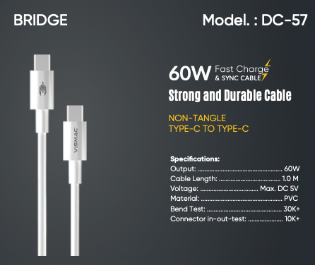 VISMAC BRIDGE 60W C TO C