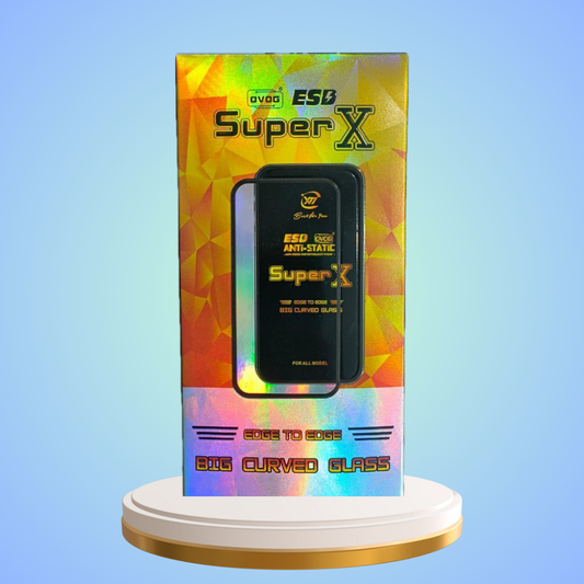 SuperX ESD Tempered Glass-10Pcs Box (14.9Rs Per Piece onwards)