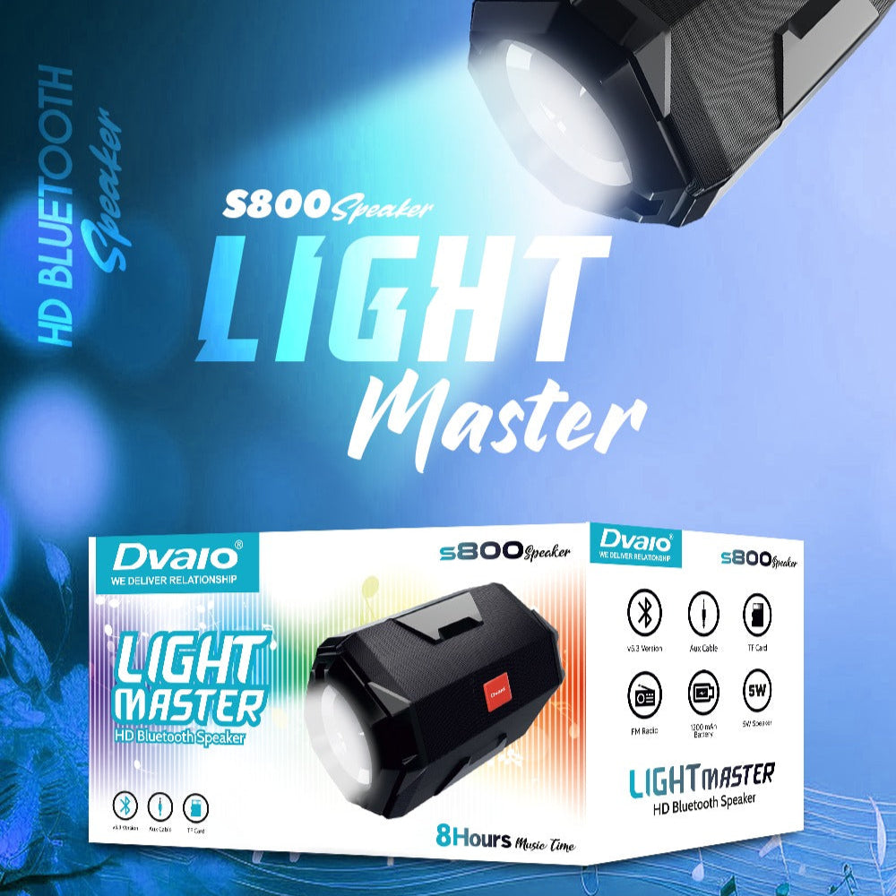 Dvaio S800 BT Speaker with Torch
