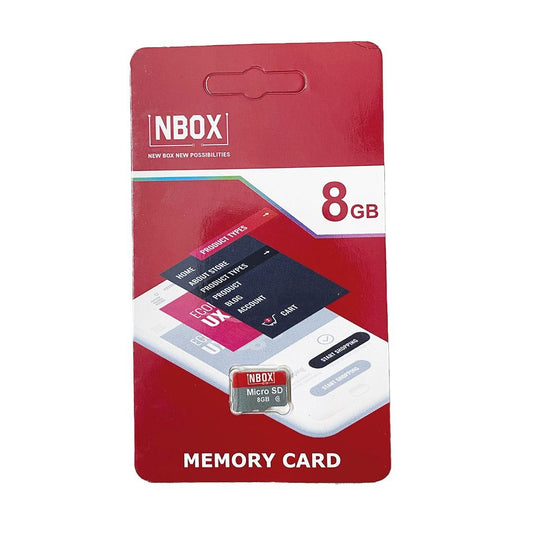 NBOX Class-10 Memory Card with 6 Months Warranty