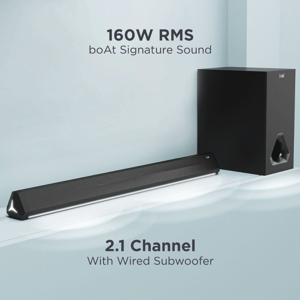 Boat Avante Bar Aura-160W Soundbar with Subwoofer