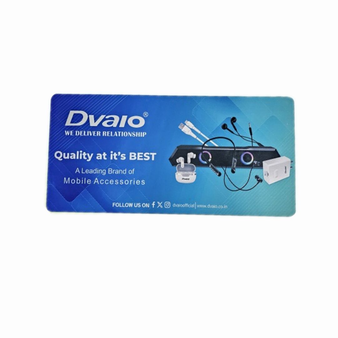 Luxurious Desk Mat + posters and carry bags (Free on Rs6000 worth Dvaio purchase)