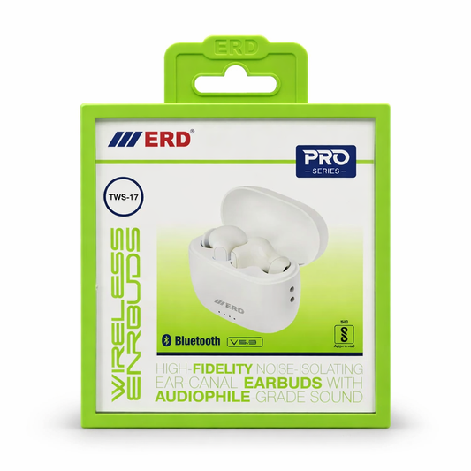 [Deal]-ERD TWS-17 with 35hr playtime and Touch control BT5.3 Voice assistant (Mix color)