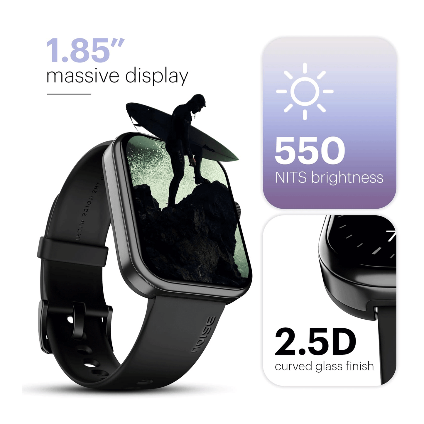 Noise Calibre 3 Go 1.85" BT Calling