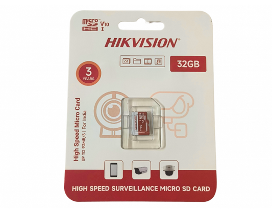 Hikvision 32GB High speed micro SD card for CCTV Camera