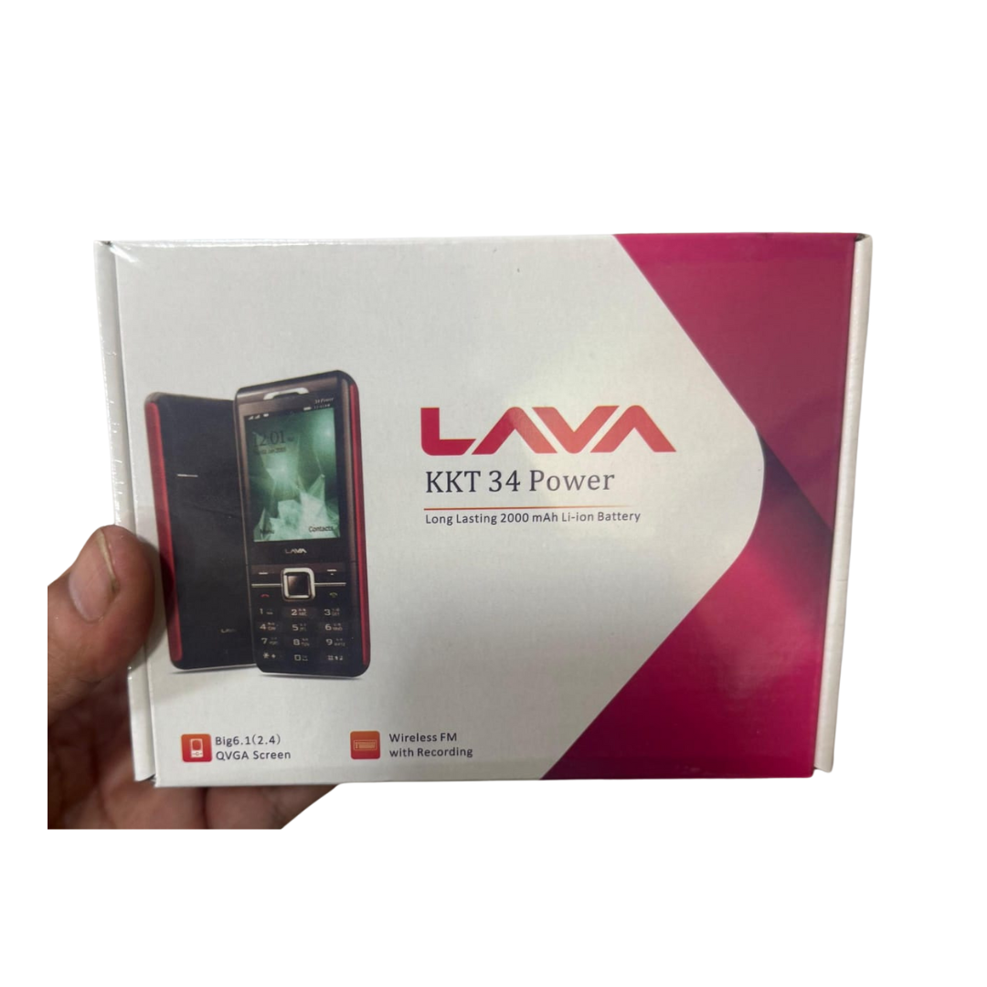 Lava KKT34 Power Imported with 7 days checking warranty