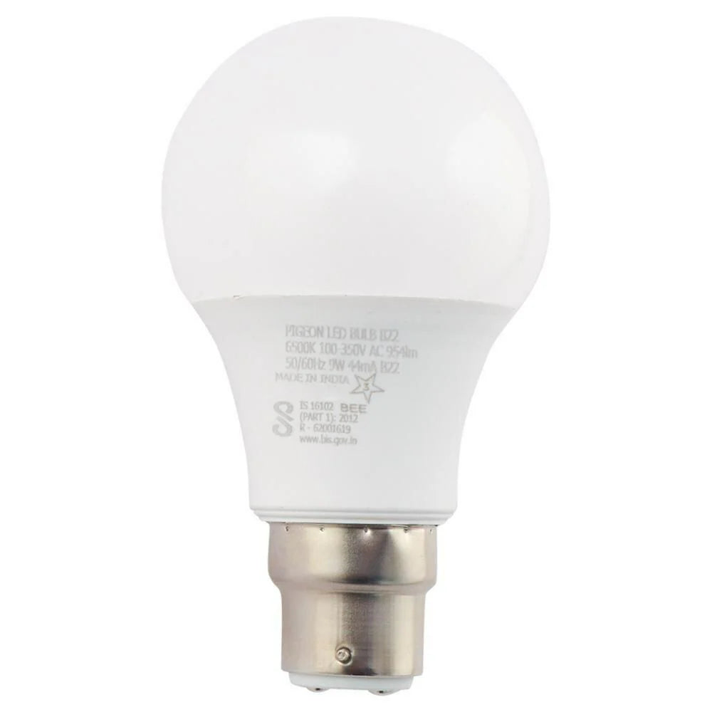 Pigeon N'Joy 9W LED Bulb (Pack of 10)(39Rs. per piece)