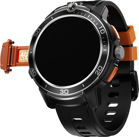 FireBoltt Shott 1.5" Round Display, Front Camera, Nano SIM Slot Smartwatch